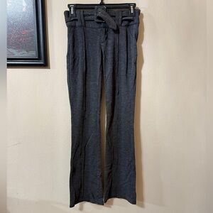 2B Stylish Gray Belted Trousers